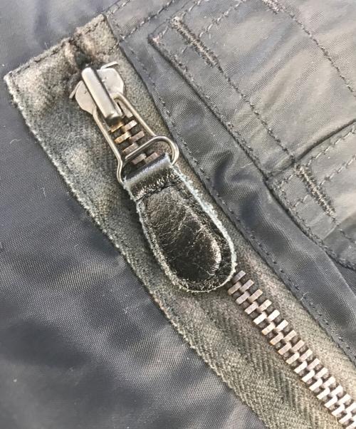 BAPE BY A BATHING APE（ベイプバイアベイシングエイプ）BAPE BY A BATHING APE (ベイプバイアベイシングエイプ) N-2Bジャケット ブラック サイズ:Mの古着・服飾アイテム