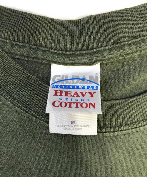 バンドTシャツ（バンドTシャツ）バンドTシャツ (バンドTシャツ) 00s NIRVANA(ニルヴァーナ) バンドTシャツ カーキ サイズ:Mの古着・服飾アイテム