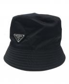 PRADAプラダ）の古着「Re Nylon バケットハット」｜ブラック