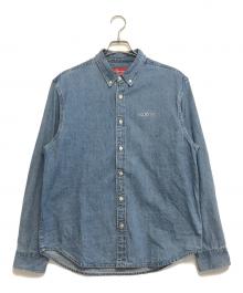 SUPREME（シュプリーム）の古着「CLASSIC LOGO DENIM SHIRT」｜ブルー