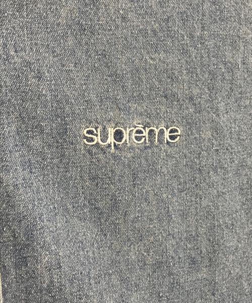 SUPREME（シュプリーム）Supreme (シュプリーム) CLASSIC LOGO DENIM SHIRT ブルー サイズ:Mの古着・服飾アイテム