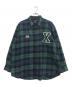 WIND AND SEA（ウィンダンシー）の古着「チェックシャツ」｜ネイビー