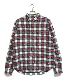SUPREME（シュプリーム）の古着「Rose Buffalo Plaid Shirt」｜レッド