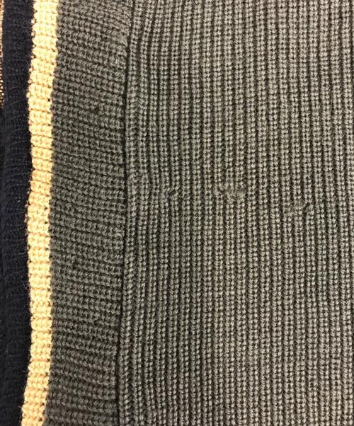 Pilgrim（ピルグリム）Pilgrim (ピルグリム) ジップアップニットカーディガン グリーン サイズ:Sの古着・服飾アイテム