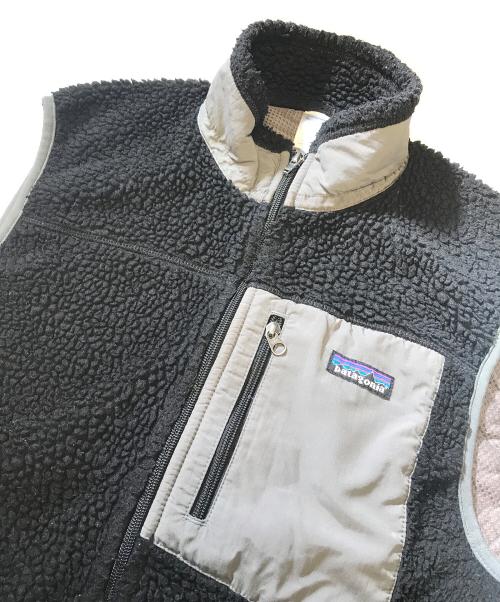 Patagonia（パタゴニア）Patagonia (パタゴニア) CLASSIC RETRO-X VEST ブラック サイズ:Mの古着・服飾アイテム