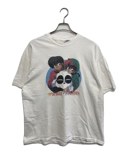 アニメーションTシャツ（アニメーションTシャツ）アニメーションTシャツ (アニメーションTシャツ) 90s らんま1/2(らんまにぶんのいち) アニメーションTシャツ ホワイト サイズ:XLの古着・服飾アイテム