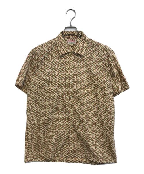 McGREGOR（マックレガー）McGREGOR (マックレガー) 総柄半袖シャツ イエロー サイズ:Lの古着・服飾アイテム