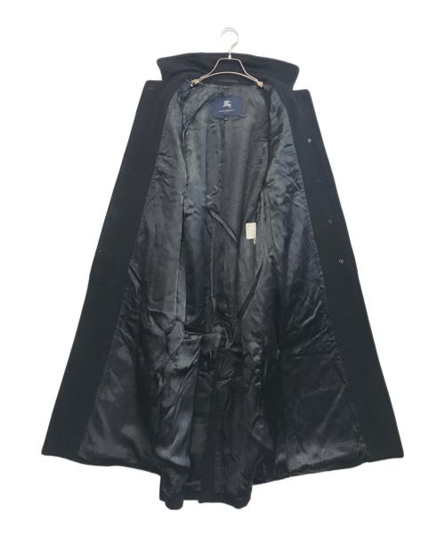 BURBERRY LONDON（バーバリーロンドン）BURBERRY LONDON (バーバリーロンドン) ウールステンカラーコート ブラック サイズ:10の古着・服飾アイテム