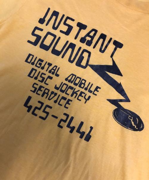 SCREEN STARS（スクリーンズスターズ）SCREEN STARS (スクリーンズスターズ) 80sプリントTシャツ イエロー サイズ:Mの古着・服飾アイテム