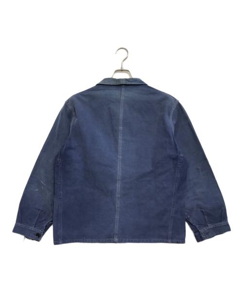 Le Solide（ル・ソリード）Le Solide (ル・ソリード) フレンチワークジャケット ネイビー サイズ:表記なしの古着・服飾アイテム