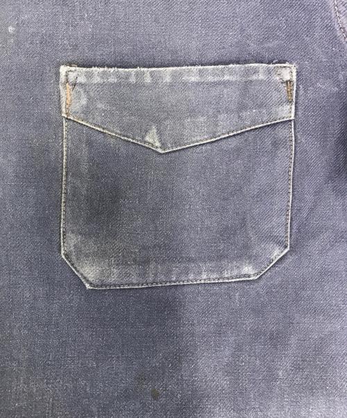 Le Solide（ル・ソリード）Le Solide (ル・ソリード) フレンチワークジャケット ネイビー サイズ:表記なしの古着・服飾アイテム