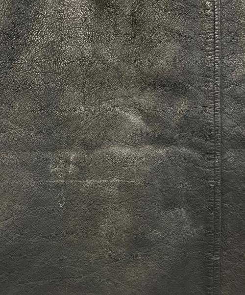 GAP（ギャップ）GAP (ギャップ) レザーカーコート ブラック サイズ:Mの古着・服飾アイテム