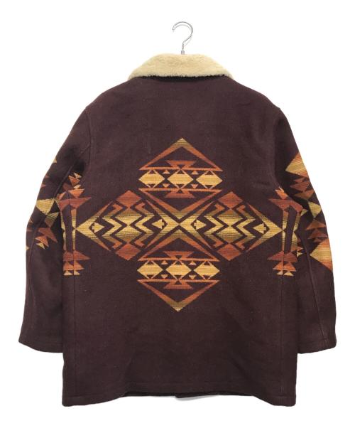 PENDLETON（ペンドルトン）PENDLETON (ペンドルトン) ネイティブ柄ジャケット ブラウン サイズ:Lの古着・服飾アイテム