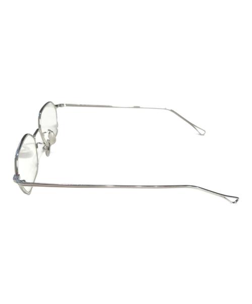 A.D.S.R.（エーディーエスアール）A.D.S.R. (エーディーエスアール) 眼鏡 シルバー サイズ:表記なしの古着・服飾アイテム