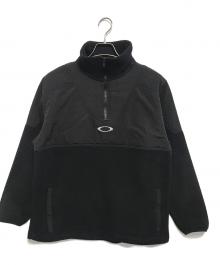 OAKLEY（オークリー）の古着「プルオーバーフリースジャケット」｜ブラック