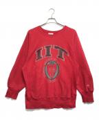 Championチャンピオン）の古着「リバースウィーブスウェット」｜レッド