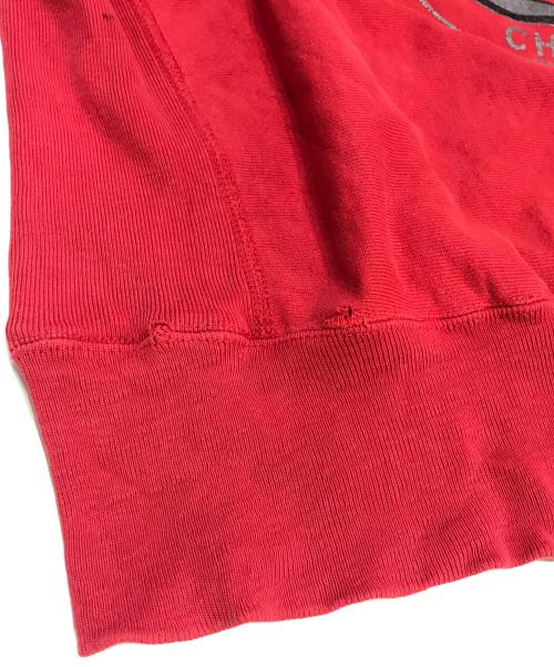 Champion（チャンピオン）Champion (チャンピオン) リバースウィーブスウェット レッド サイズ:MEDIUMの古着・服飾アイテム