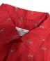 中古・古着 VAN HEUSEN (ヴァンヒューセン/バンヒューゼン) 総柄オープンカラーシャツ レッド サイズ:XL：10000円