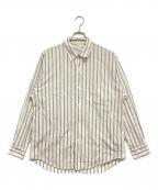 ULTERIORアルテリア）の古着「ストライプシャツ」｜アイボリー
