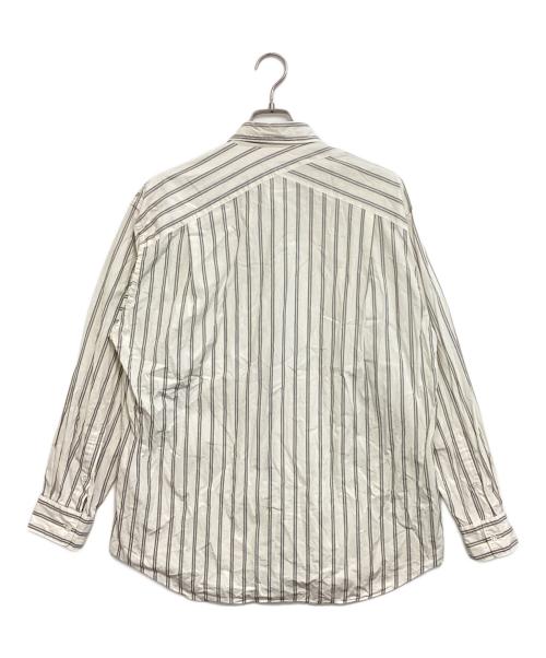 ULTERIOR（アルテリア）ULTERIOR (アルテリア) ストライプシャツ アイボリー サイズ:4の古着・服飾アイテム