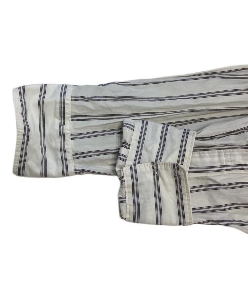 ULTERIOR（アルテリア）ULTERIOR (アルテリア) ストライプシャツ アイボリー サイズ:4の古着・服飾アイテム