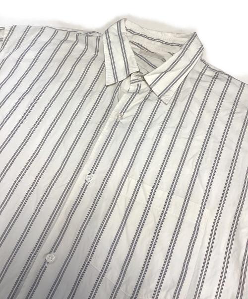 ULTERIOR（アルテリア）ULTERIOR (アルテリア) ストライプシャツ アイボリー サイズ:4の古着・服飾アイテム