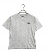 stussyステューシー）の古着「プリントTシャツ」｜グレー