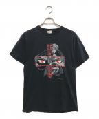 アニメーションTシャツアニメーションTシャツ）の古着「00s SAMURAI DEEPER KYO(サムライ ディーパー・キョウ) アニメーションTシャツ」｜ブラック
