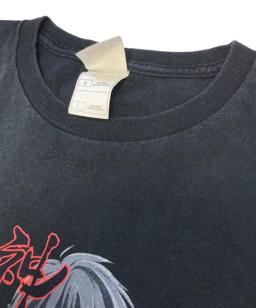 アニメーションTシャツ（アニメーションTシャツ）アニメーションTシャツ (アニメーションTシャツ) 00s SAMURAI DEEPER KYO(サムライ ディーパー・キョウ) アニメーションTシャツ ブラック サイズ:Lの古着・服飾アイテム