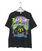 HUNTERハンター）の古着「プリントTシャツ」｜ブラック