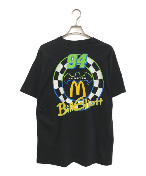 HUNTER（ハンター）HUNTER (ハンター) プリントTシャツ ブラック サイズ:XLの古着・服飾アイテム