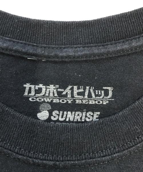 アニメーションTシャツ（アニメーションTシャツ）アニメーションTシャツ (アニメーションTシャツ) 00s カウボーイビバップ(カウボーイビバップ) アニメーションTシャツ ブラック サイズ:Lの古着・服飾アイテム