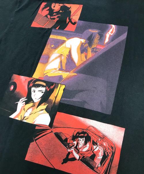 アニメーションTシャツ（アニメーションTシャツ）アニメーションTシャツ (アニメーションTシャツ) 00s カウボーイビバップ(カウボーイビバップ) アニメーションTシャツ ブラック サイズ:Lの古着・服飾アイテム