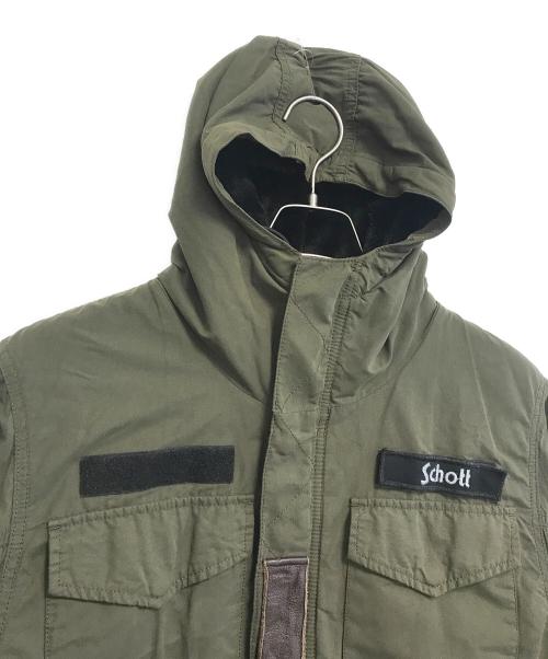 stussy（ステューシー）stussy (ステューシー) schott (ショット) M-65ジャケット カーキ サイズ:Mの古着・服飾アイテム