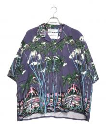 DAIRIKU（ダイリク）の古着「アロハシャツ」｜パープル