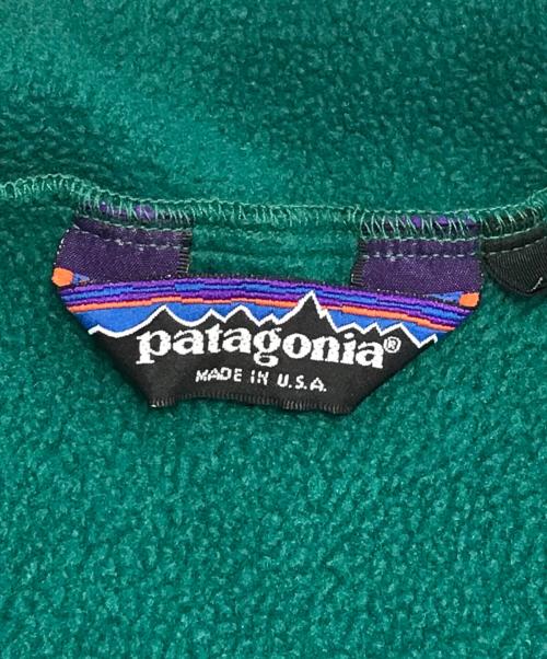 Patagonia（パタゴニア）Patagonia (パタゴニア) シンチラスナップT グリーン サイズ:Lの古着・服飾アイテム