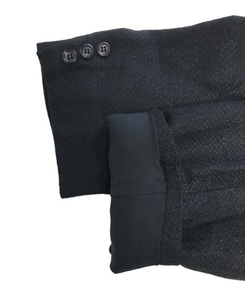 COMME des GARCONS HOMME（コムデギャルソン オム）COMME des GARCONS HOMME (コムデギャルソン オム) リネンテーラードジャケット ブラック サイズ:Mの古着・服飾アイテム