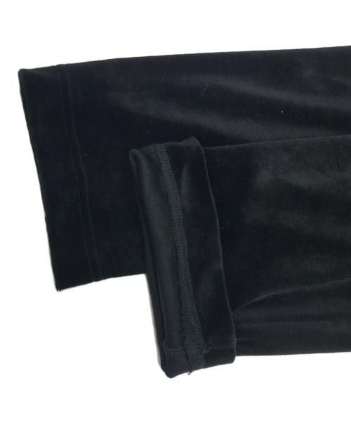 COMME des GARCONS（コムデギャルソン）COMME des GARCONS (コムデギャルソン) ベロア切替L/Sカットソー ネイビー サイズ:表記なしの古着・服飾アイテム