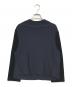 COMME des GARCONS (コムデギャルソン) ベロア切替L/Sカットソー ネイビー サイズ:表記なし：15000円