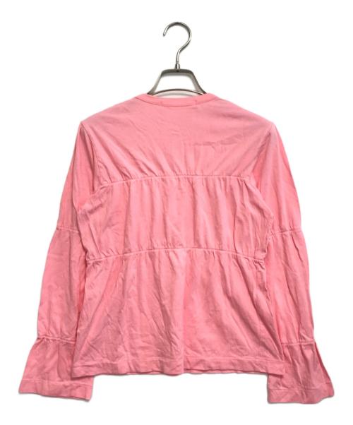 COMME des GARCONS COMME des GARCONS（コムデギャルソン コムデギャルソン）COMME des GARCONS COMME des GARCONS (コムデギャルソン コムデギャルソン) ロングスリーブカットソー ピンク サイズ:XSの古着・服飾アイテム