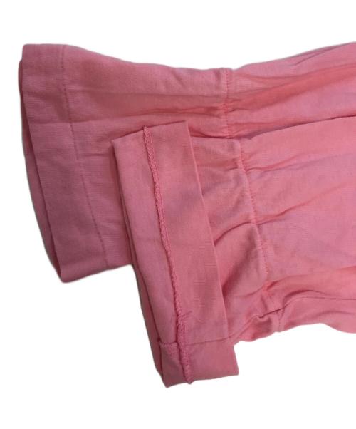 COMME des GARCONS COMME des GARCONS（コムデギャルソン コムデギャルソン）COMME des GARCONS COMME des GARCONS (コムデギャルソン コムデギャルソン) ロングスリーブカットソー ピンク サイズ:XSの古着・服飾アイテム