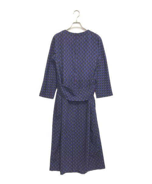 COMME des GARCONS COMME des GARCONS（コムデギャルソン コムデギャルソン）COMME des GARCONS COMME des GARCONS (コムデギャルソン コムデギャルソン) 総柄ワンピース ネイビー サイズ:Sの古着・服飾アイテム