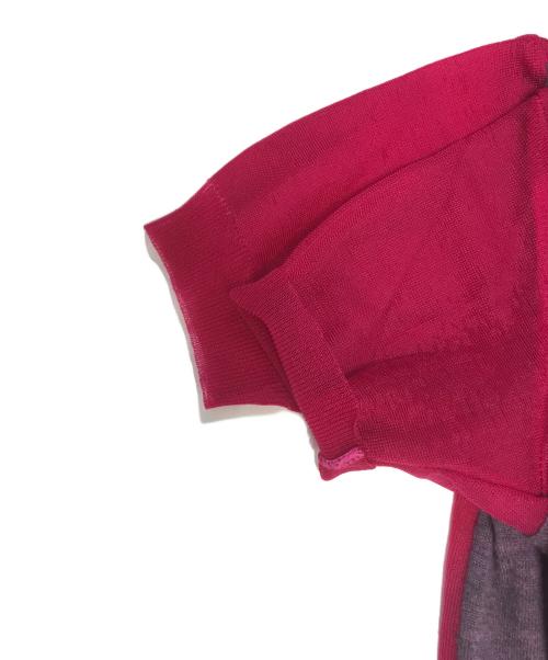 JUNYA WATANABE COMME des GARCONS（(ジュンヤワタナベ コムデギャルソン）JUNYA WATANABE COMME des GARCONS ((ジュンヤワタナベ コムデギャルソン) 異素材切替カットソー レッド サイズ:表記なしの古着・服飾アイテム