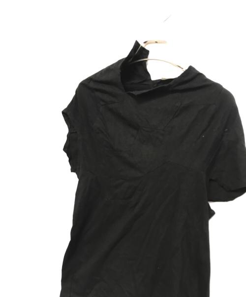 COMME des GARCONS（コムデギャルソン）COMME des GARCONS (コムデギャルソン) 変形ノースリーブカットソー ブラック サイズ:Sの古着・服飾アイテム