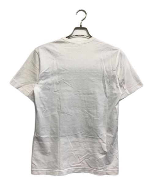 GANRYU（ガンリュウ）GANRYU (ガンリュウ) 異素材切替Tシャツ ホワイト サイズ:Mの古着・服飾アイテム