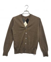 JUNYA WATANABE COMME des GARCONS（(ジュンヤワタナベ コムデギャルソン）の古着「アーガイルニットカーディガン」｜ブラウン