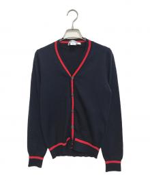 COMME des GARCONS COMME des GARCONS（コムデギャルソン コムデギャルソン）の古着「ウールニットカーディガン」｜ネイビー