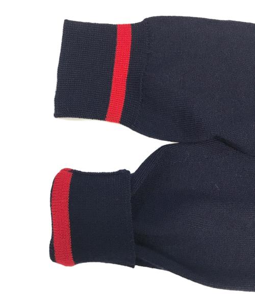 COMME des GARCONS COMME des GARCONS（コムデギャルソン コムデギャルソン）COMME des GARCONS COMME des GARCONS (コムデギャルソン コムデギャルソン) ウールニットカーディガン ネイビー サイズ:XSの古着・服飾アイテム