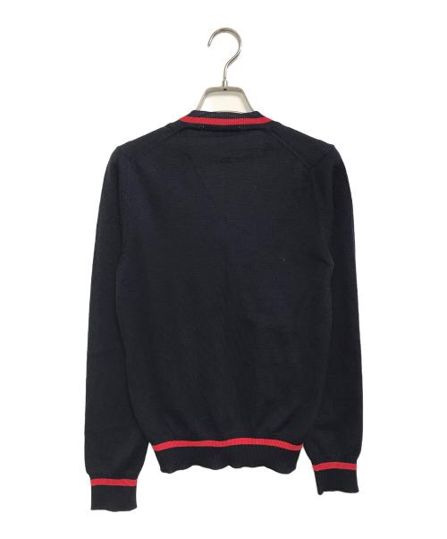 COMME des GARCONS COMME des GARCONS（コムデギャルソン コムデギャルソン）COMME des GARCONS COMME des GARCONS (コムデギャルソン コムデギャルソン) ウールニットカーディガン ネイビー サイズ:XSの古着・服飾アイテム