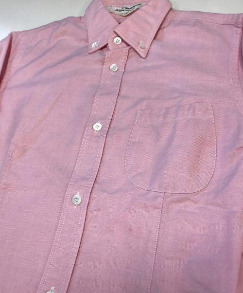 JUNYA WATANABE COMME des GARCONS（(ジュンヤワタナベ コムデギャルソン）JUNYA WATANABE COMME des GARCONS ((ジュンヤワタナベ コムデギャルソン) ボタンダウンシャツ ピンク サイズ:Sの古着・服飾アイテム
